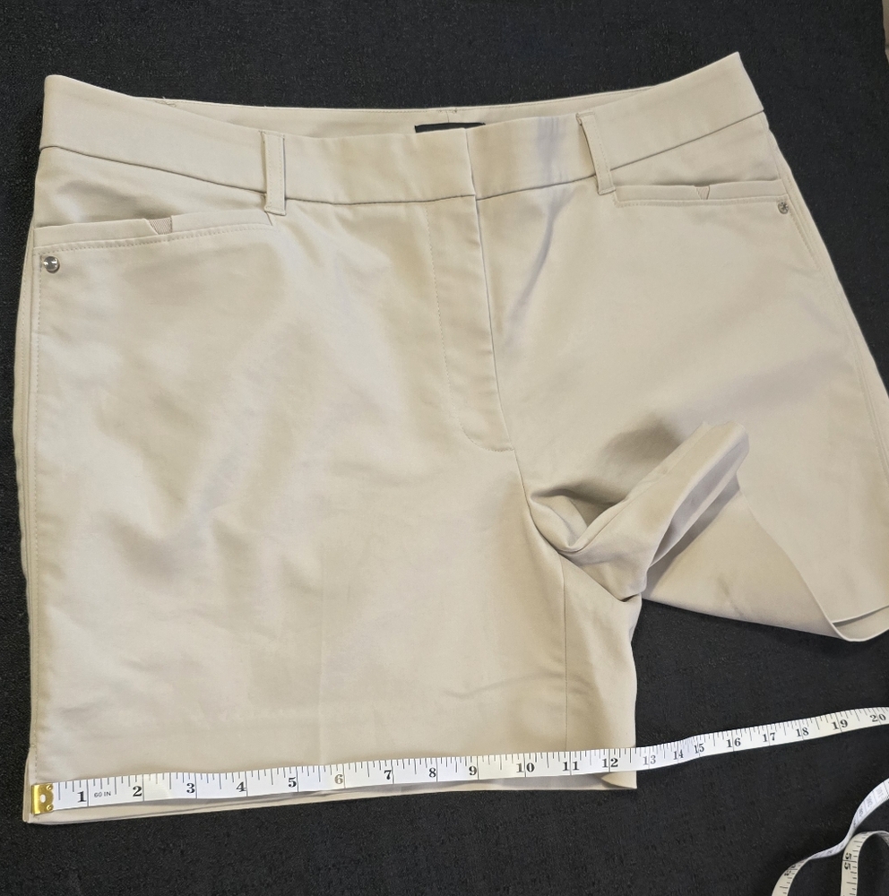 White House Black Market Beige Bermuda Shorts - Picture 10 of 14